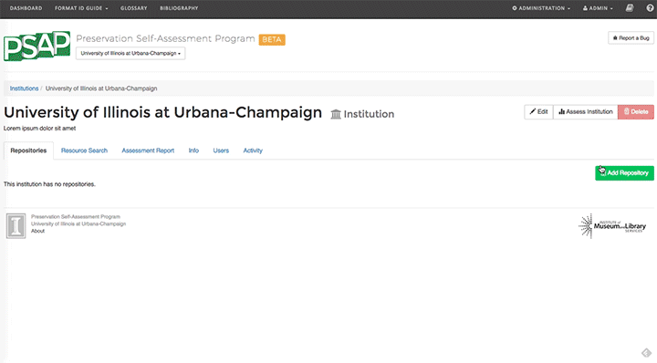 gif of new repository action